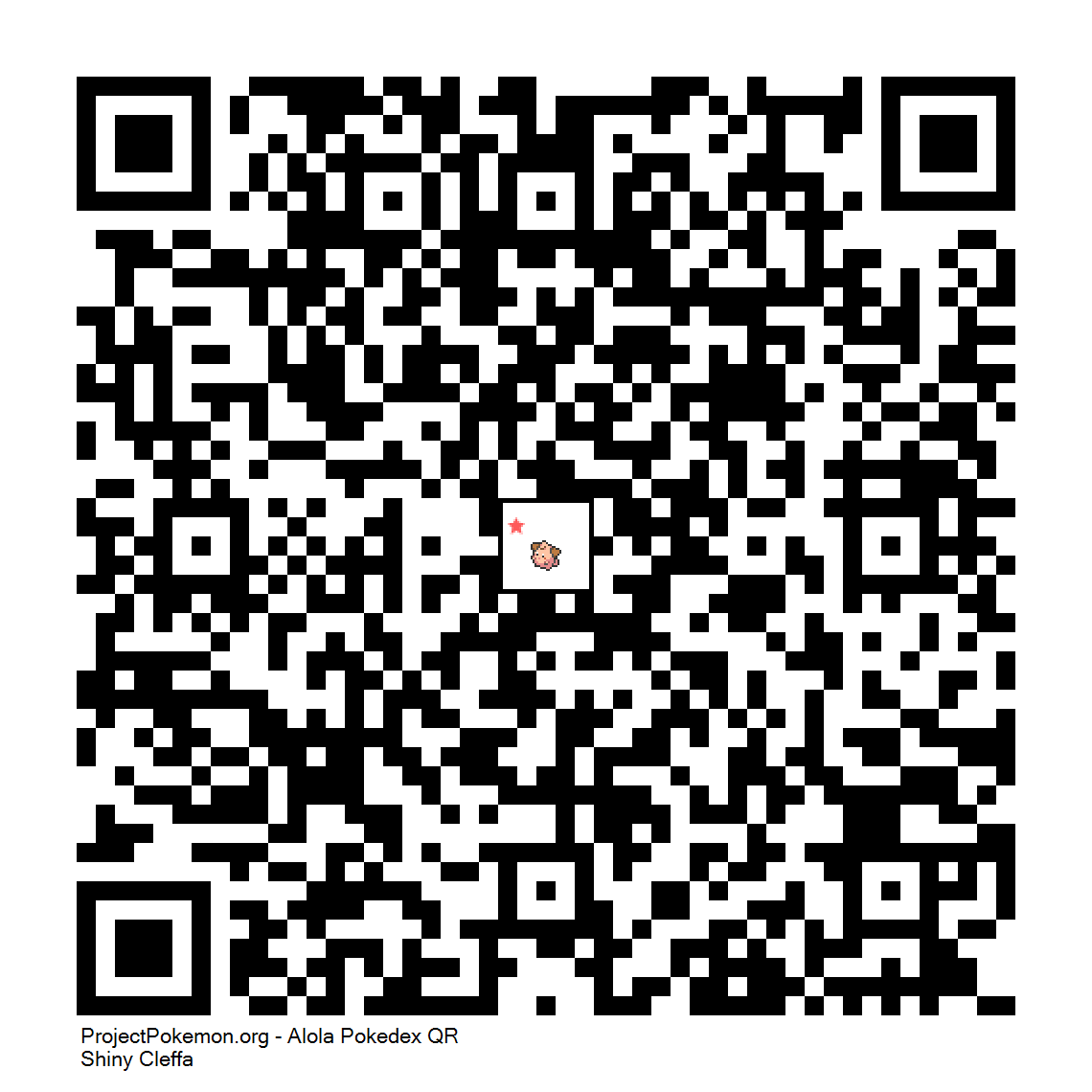 Cdigo QR de Cleffa variocolor